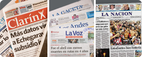 Publicidad en Diarios de Argentina